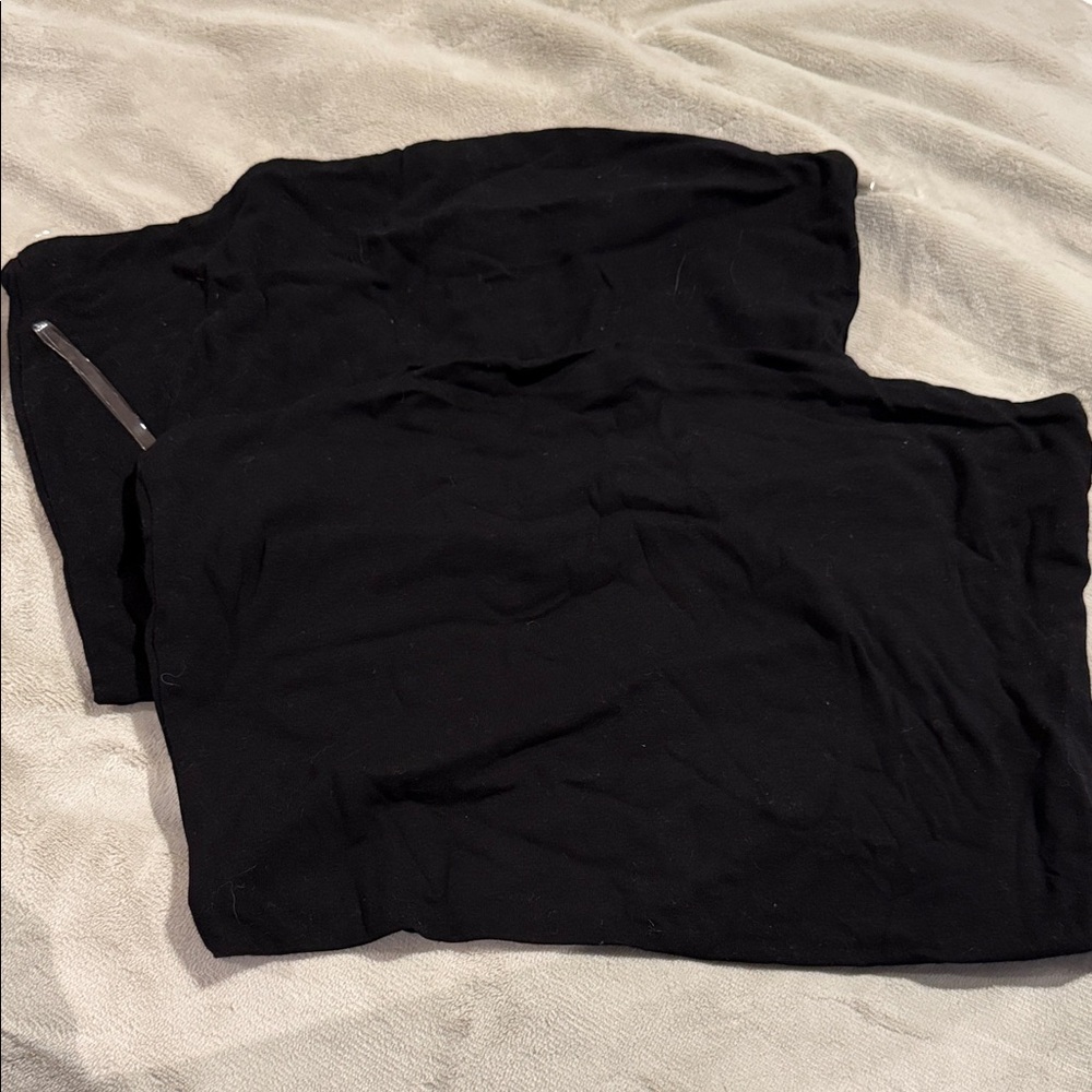 Active Basic Black Women's tube top